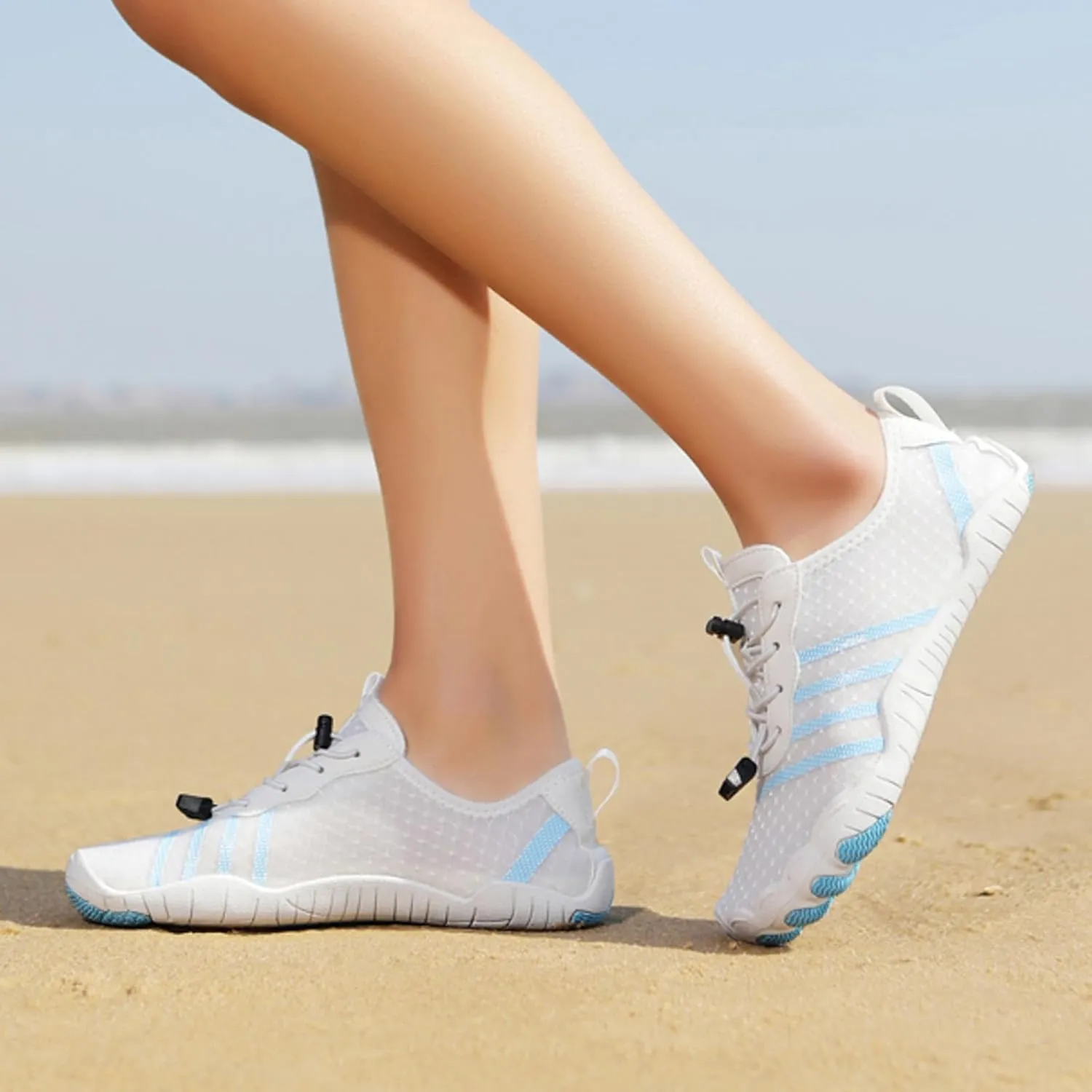 Slip on Walking Shoes for Women Memory Foam Non Slip Running Shoes Wide Width Breathable Gym Workout Shoes Lightweight Fashion Sneakers