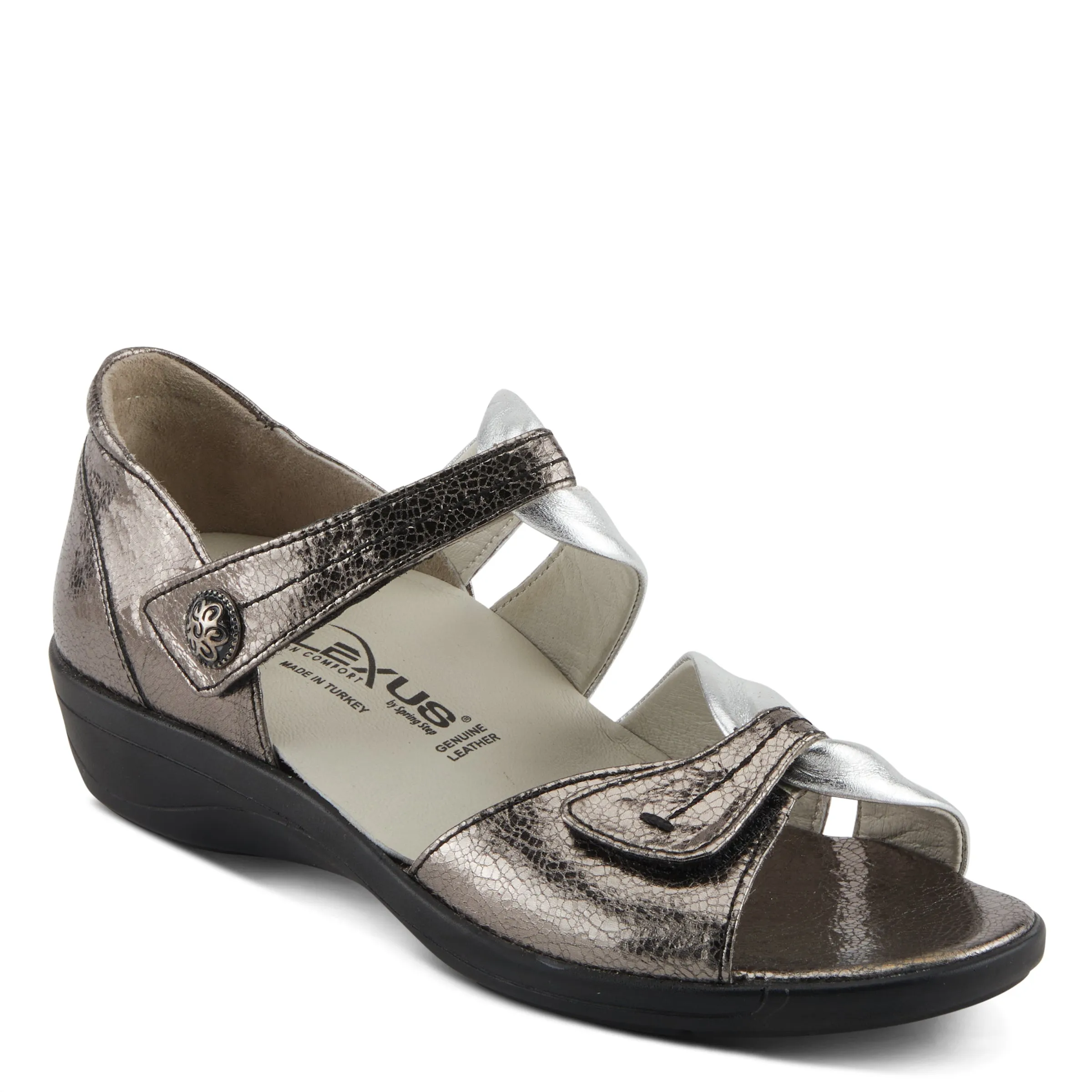 Spring Step Shoes Flexus Gracelyn Women's Comfortable Double Looped Leather Sandals