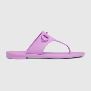 Thong sandal with Horsebit