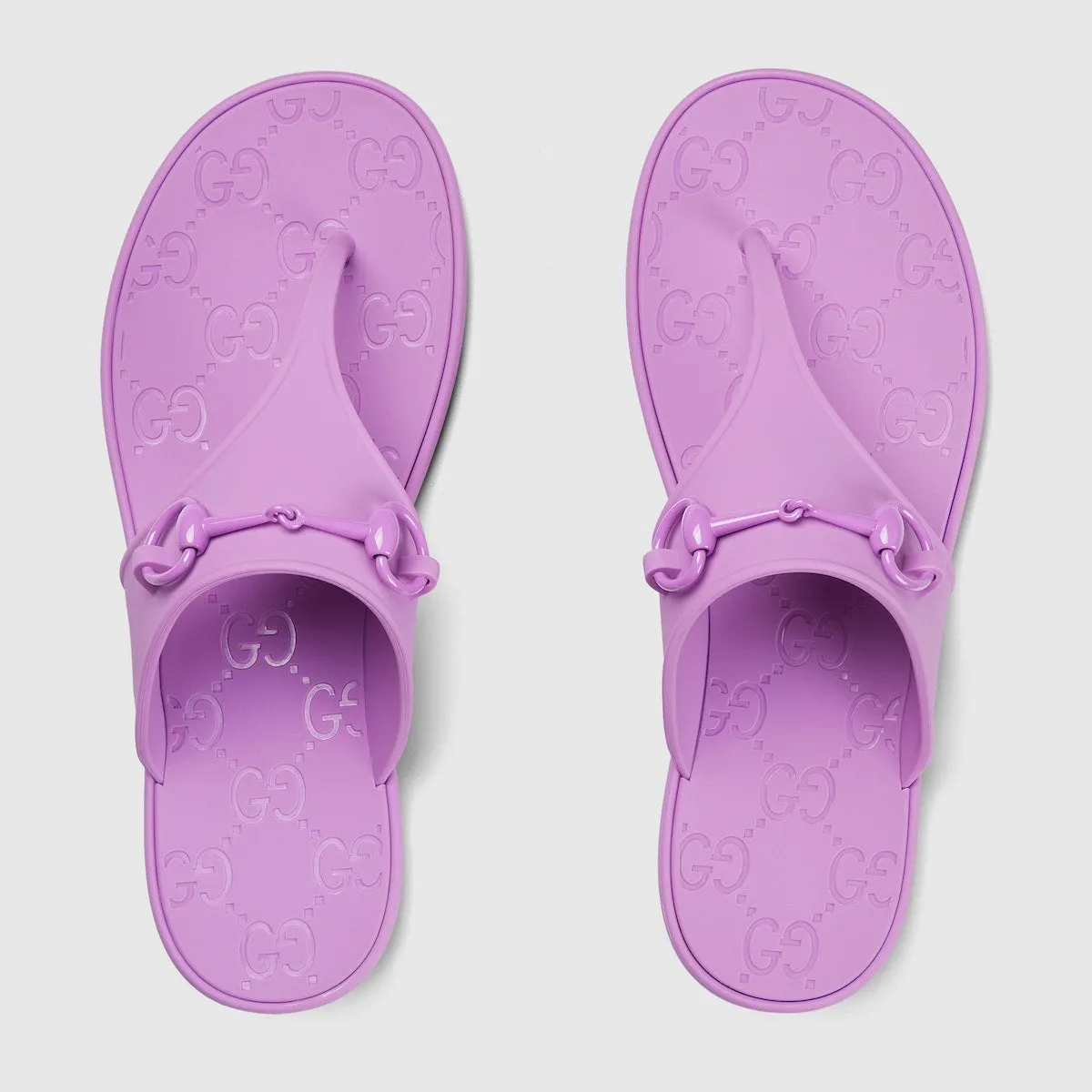 Thong sandal with Horsebit
