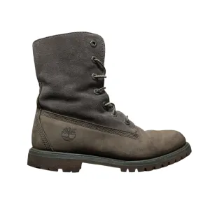 Timberland Leather Mid-Calf Combat Boots Size UK 6 / EU 39 / US 8