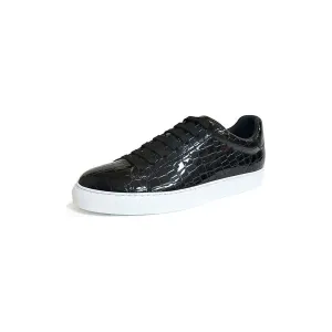 Veltique Crocodile Lace Sneakers