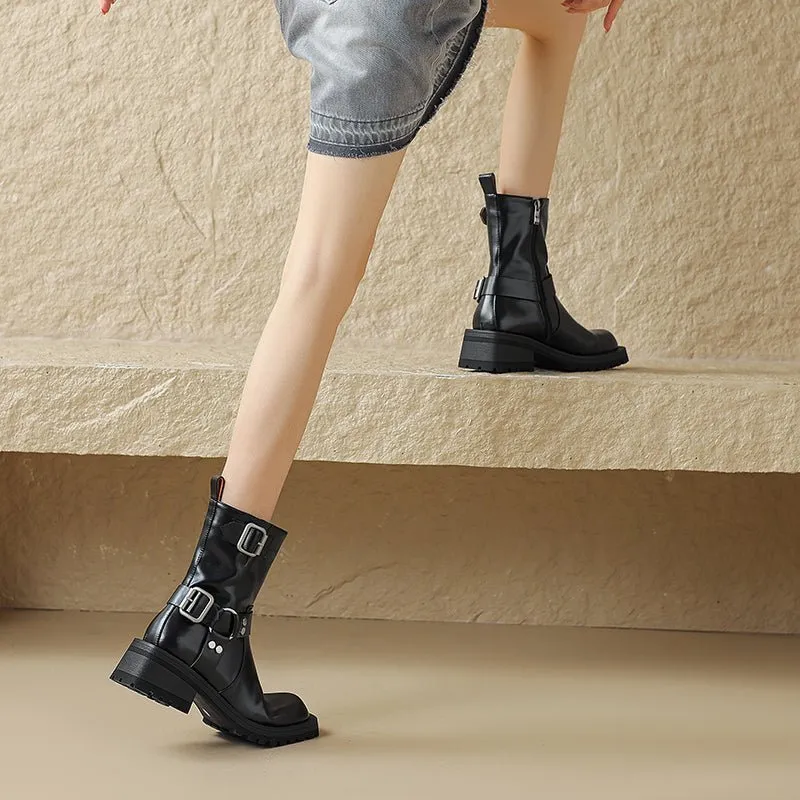 Veltique Croctex Chic Ankle Boots