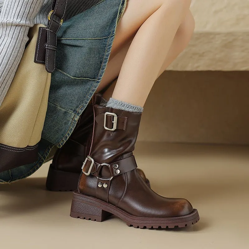 Veltique Croctex Chic Ankle Boots