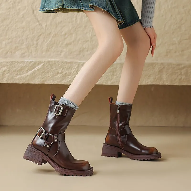 Veltique Croctex Chic Ankle Boots