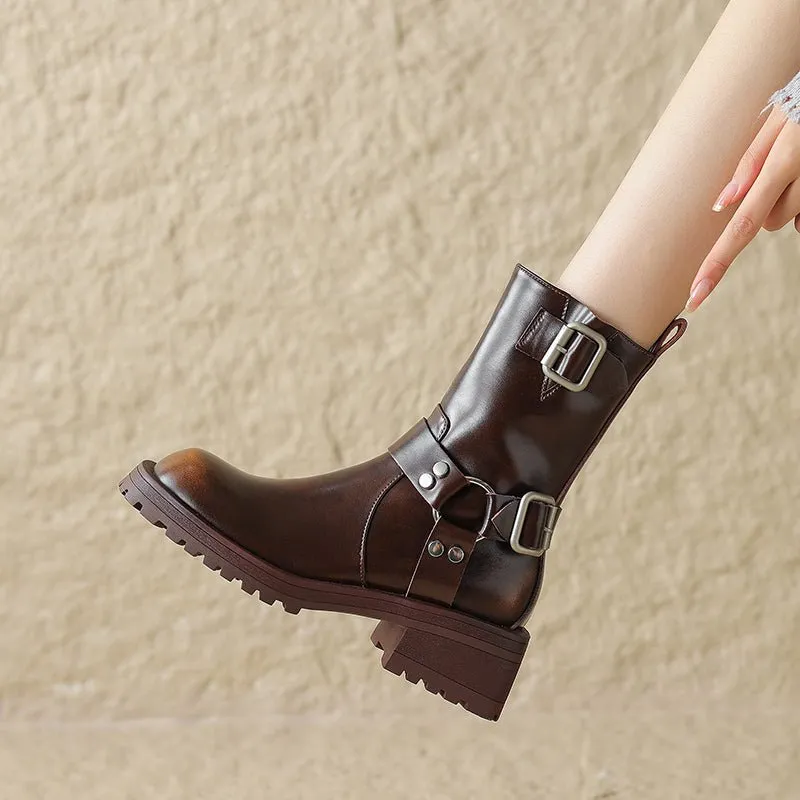 Veltique Croctex Chic Ankle Boots