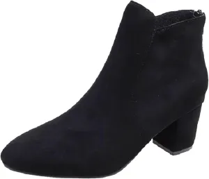 Womens Ankle Boots Women Booties Ankle Womens Short Western Boots Heeled Bootie for Women Dressy Closed Head Cute Cozy Lace-up Round Toe Comfortable Low Heel