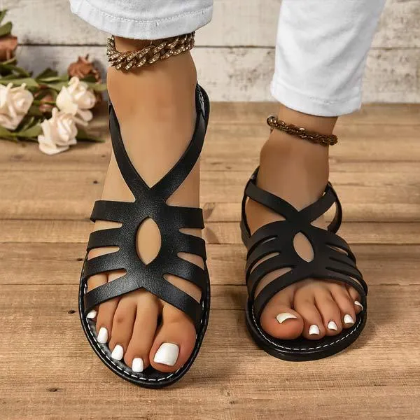 Women's Flat Strappy Sandals 72608798C